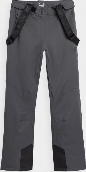 Dámské lyžařské kalhoty 4F H4Z22-SPDN002 tmavě šedé Šedá
