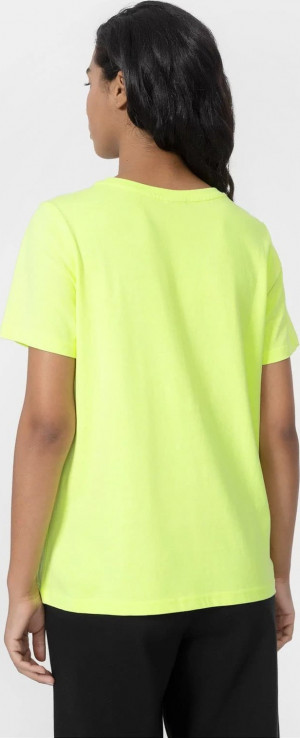 Dámské tričko 4F H4Z22-TSD019 zelené Zelená