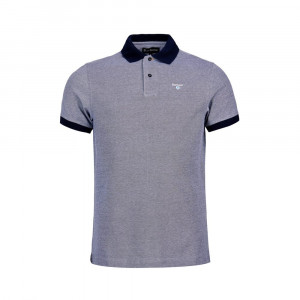 Barbour Sports Mix Polo Shirt — Midnight