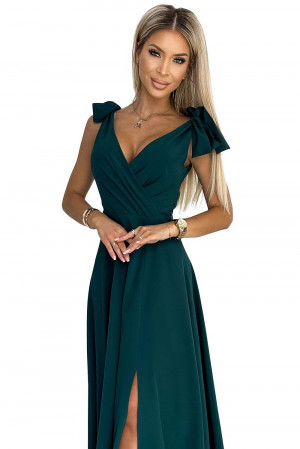 Dámské šaty 405-4 ELENA - NUMOCO zelená
