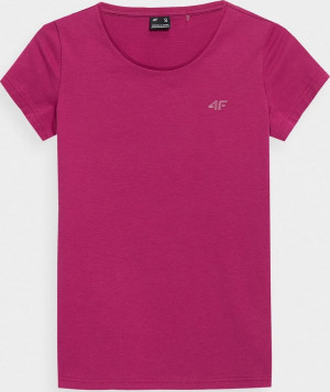 Dámské tričko 4F H4Z22-TSD350 tmavě růžové Růžová