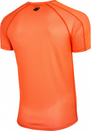 Pánské tréninkové tričko 4F TSMF014 oranžové Oranžová