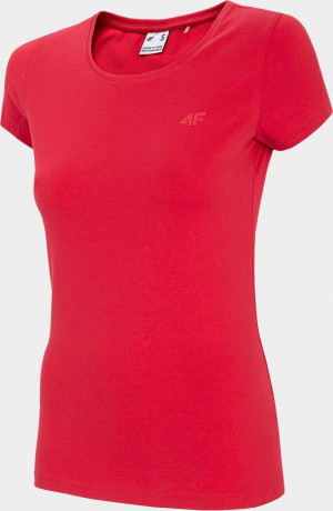Dámské tričko 4F TSD001 červené Červená
