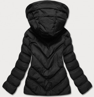 Krátká černá dámská zimní bunda (5M725-392) černá L (40)