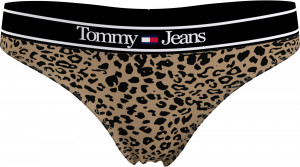 Close to Body Dámské kalhotky THONG PRINT (EXT SIZES) UW0UW049990HD - Tommy Hilfiger