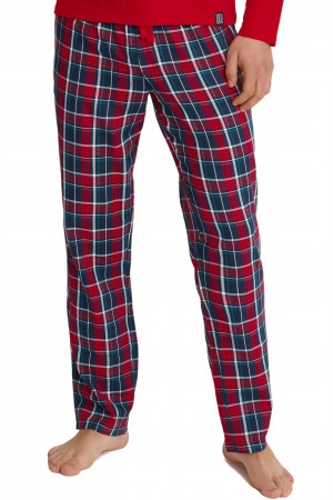 Pánské pyžamo 40950 Glance - HENDERSON červená