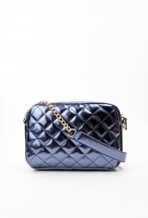 Monnari Bags Prošívaná dámská kabelka Navy Blue OS