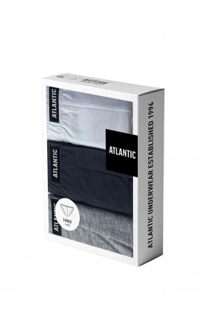 Pánské slipy 230 3 pack - Atlantic vícebarevné