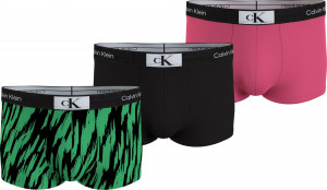 Pánské spodní prádlo LOW RISE TRUNK 3PK 000NB3532EHZL - Calvin Klein