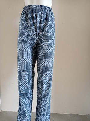 Pánské pyžamové kalhoty 721 - Regina modrá kostka