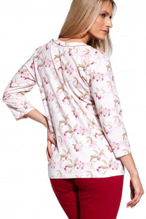 Dámské pyžamo 481/360 Adele plus - CORNETTE růžová 3XL