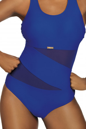 Dámské jednodílné plavky Fashion sport modř  model 19143780 - Self