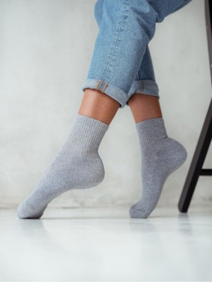 Milena 071 hladké polofroté Dámské ponožky 35-37 bílá