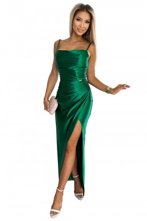 Dámské šaty 483-1 DIANE - NUMOCO Zelená