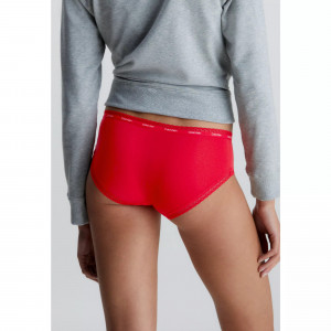 Spodní prádlo Dámské kalhotky HIPSTER 000QD3767EXAT - Calvin Klein