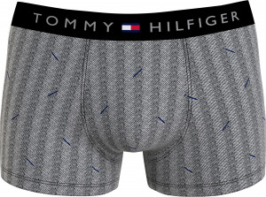 Pánské spodní prádlo TRUNK PRINT CTN SILVER WB UM0UM030440IR - Tommy Hilfiger MD