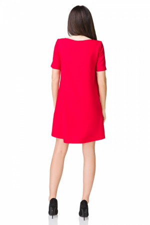 Dámské společenské šaty T203/6 červené - Tessita L/XL
