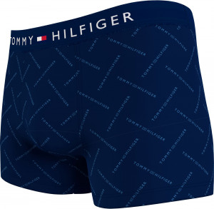 Pánské boxerky UM0UM02835 01X  černé s potiskem - Tommy Hilfiger