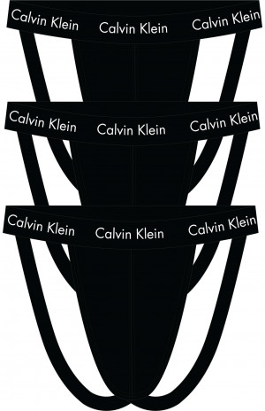 Pánské spodní prádlo JOCK STRAP 3PK 000NB3363A9H1 - Calvin Klein