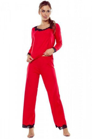 Eldar Arleta červeno-černé Dámské pyžamo XL červená