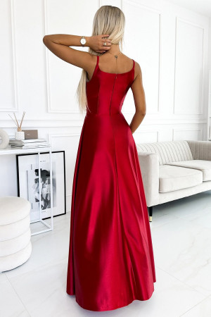 Dámské šaty 299-14 CHIARA - NUMOCO Červená