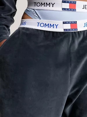 Dámské kalhoty JOGGER (EXT SIZES) UW0UW04728PUB - Tommy Hilfiger