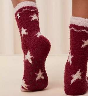 Dámské ponožky Accessories Socks 2 Pack 01 M005 1 - Triumph světlá kombinace červené (M005) 1