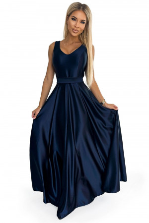 Dámské šaty 508-1 CINDY - NUMOCO tmavě modrá