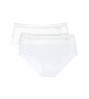 Dámské kalhotky Smart Natural Maxi EX 2P - WHITE - bílé 0003 - TRIUMPH WHITE
