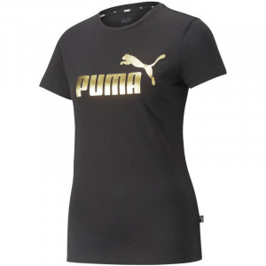 Puma ESS+ Metallic Logo Tee W 848303 01 tričko s