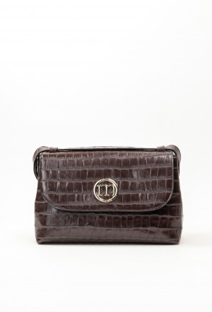 Tašky Monnari Bag In Crocodile Pattern Brown OS