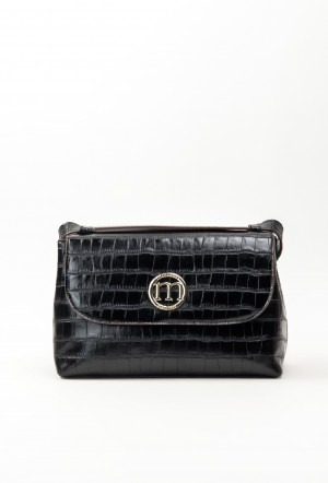 Tašky Monnari Bag In Crocodile Pattern Black OS