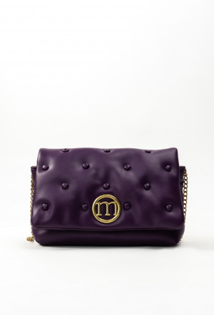 Monnari Bags Dámská kabelka s ozdobným šitím. fialová OS