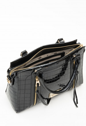 Tašky Monnari Shopper s ozdobnými kapsami Multi Black OS