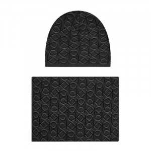 Calvin Klein Shadow Monogram M K50K507498 čepice + šátek univerzita