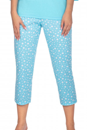 Dámské pyžamo model 19010028 blue plus  světle modrá 3XL - Regina