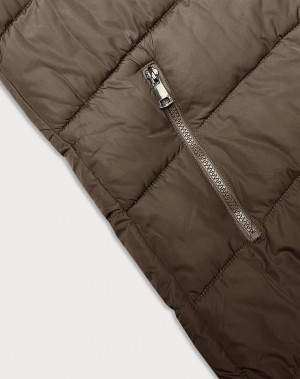Béžová dámská zimní bunda s kapucí J Style (16M9126-84) béžová S (36)