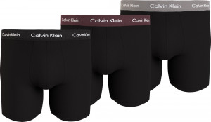 Pánské boxerky 3PK 000NB1770A H54  černé - Calvin Klein