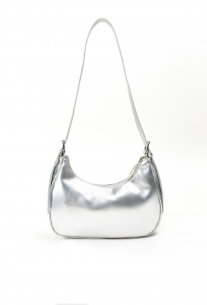 Monnari Bags Dámská kabelka s kamínky Stříbrná OS