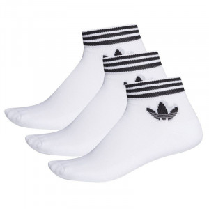 Pánské ponožky Originals Trefoil 3P M EE1152 bílé - Adidas 43-46