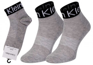 Ponožky Calvin Klein 2Pack 701218785003 Grey 37-41