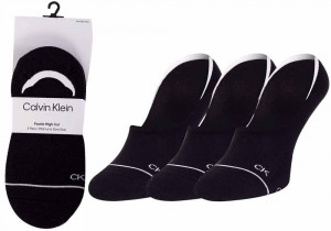Ponožky Calvin Klein 3Pack 701218764001 Black 37-41
