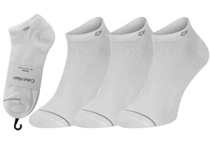 Ponožky Calvin Klein 3Pack 701218718002 White 40-46