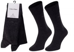 Ponožky Calvin Klein 2Pack 701218631002 Graphite 39-42