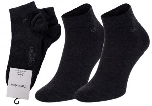 Ponožky Calvin Klein 2Pack 701218706005 Graphite 39-42