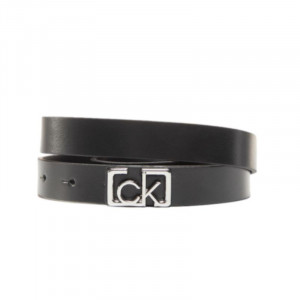 Calvin Klein Plaque Skinny Belt W K60K607325