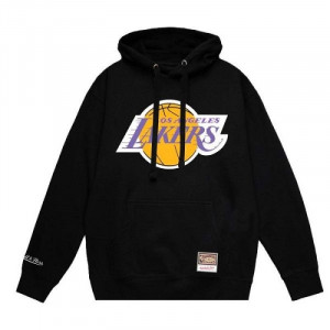 Mitchell & Ness NBA Los Angeles Lakers Team Logo Hoody M HDSSINTL1267-LALBLCK pánské provedení