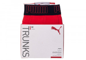 Puma 2Pack Slipy 935015 Červená/černá