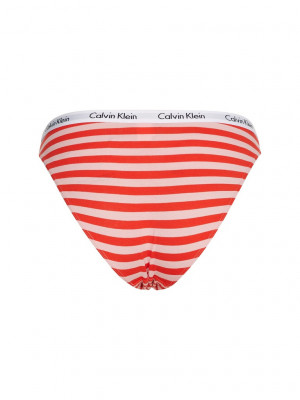 Calvin Klein Spodní prádlo Tanga 0000D1618E13U Červená/růžová