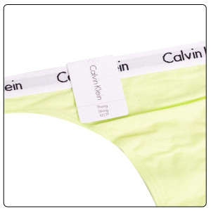 Calvin Klein Spodní prádlo Tanga 0000D1617ELT3 Neon Green